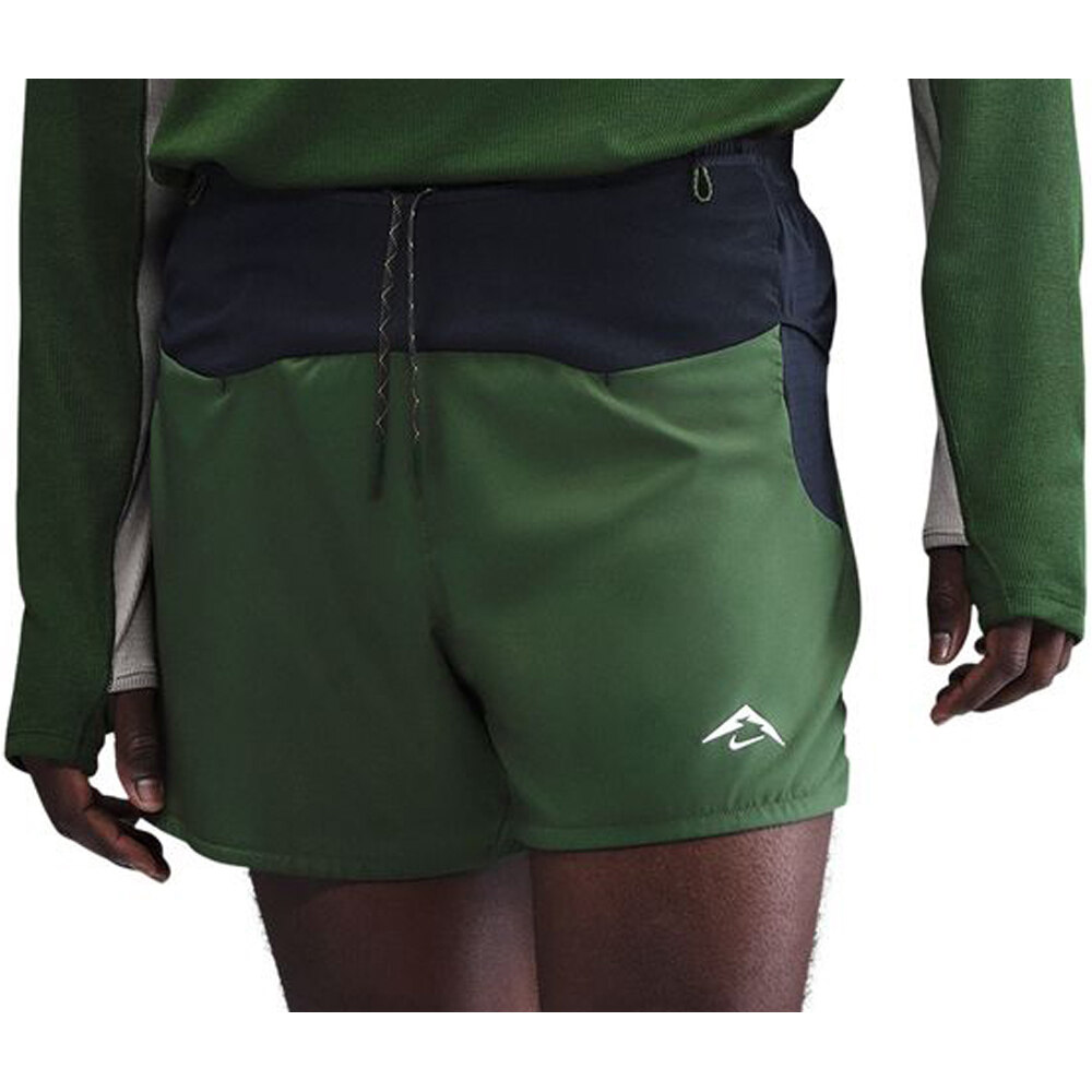 Dri-fit trail second sunrise pantalón running hombre Verde (XL)