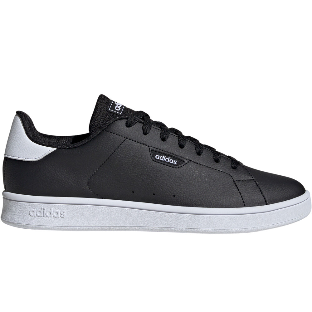 Urban court zapatilla moda hombre Negro (41 1/3)