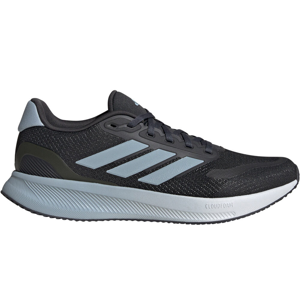 Runfalcon 5 zapatilla running hombre Negro (46 2/3)