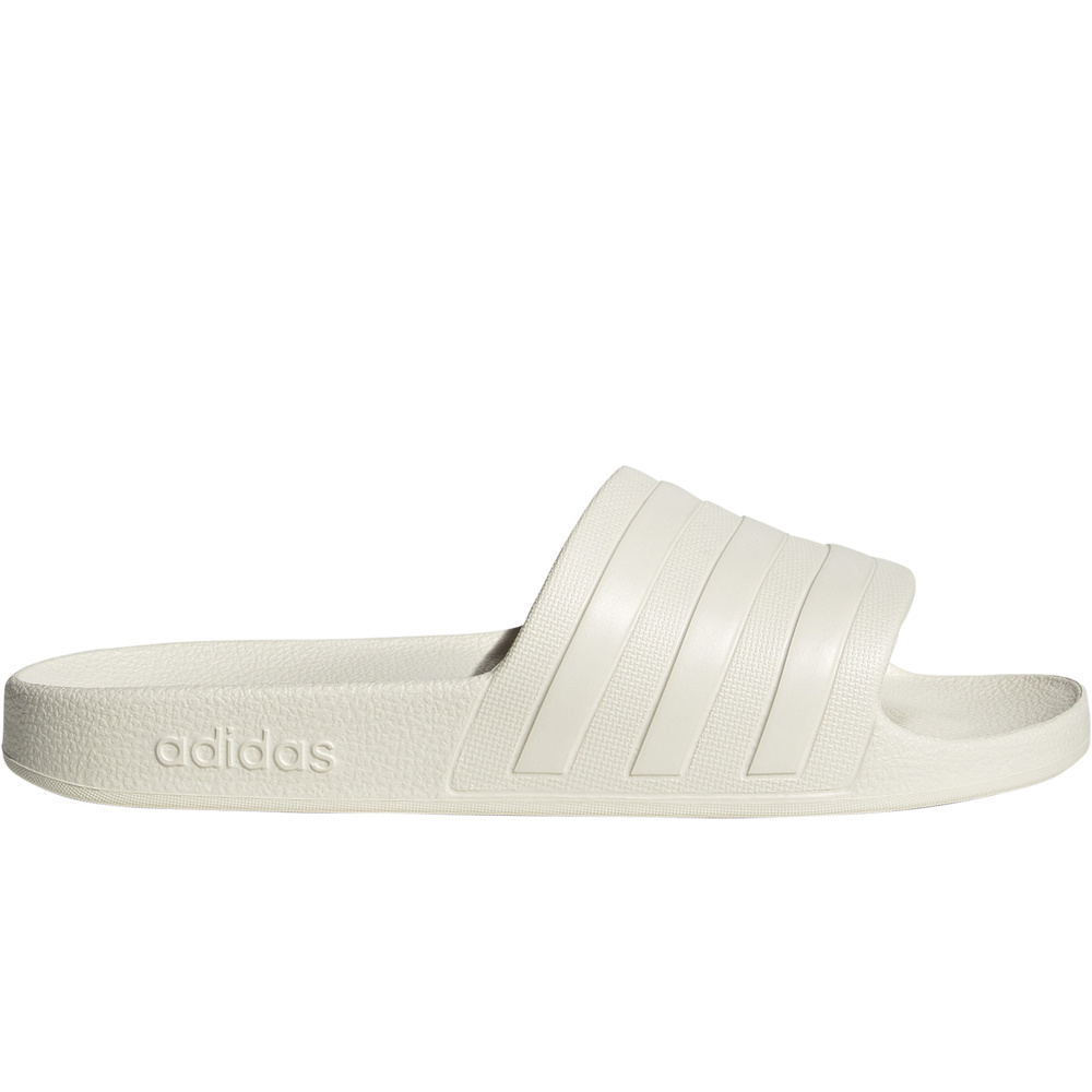 Adilette aqua slides chanclas mujer Blanco (8)