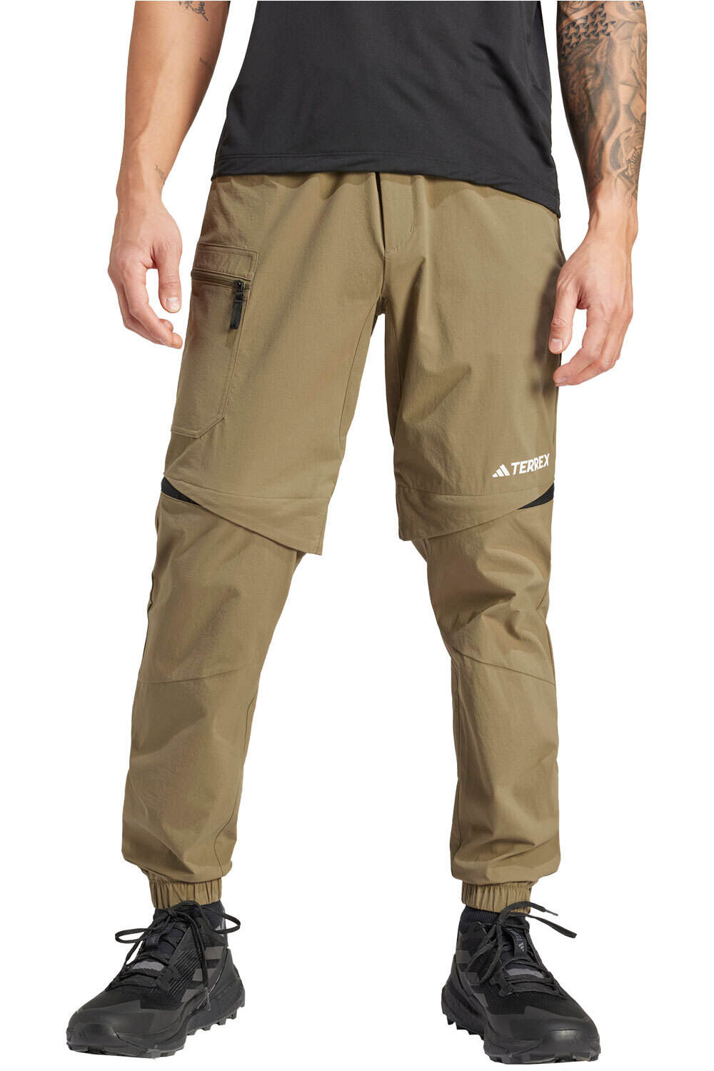 Adidas terrex utilitas zip off pantalón montaña hombre