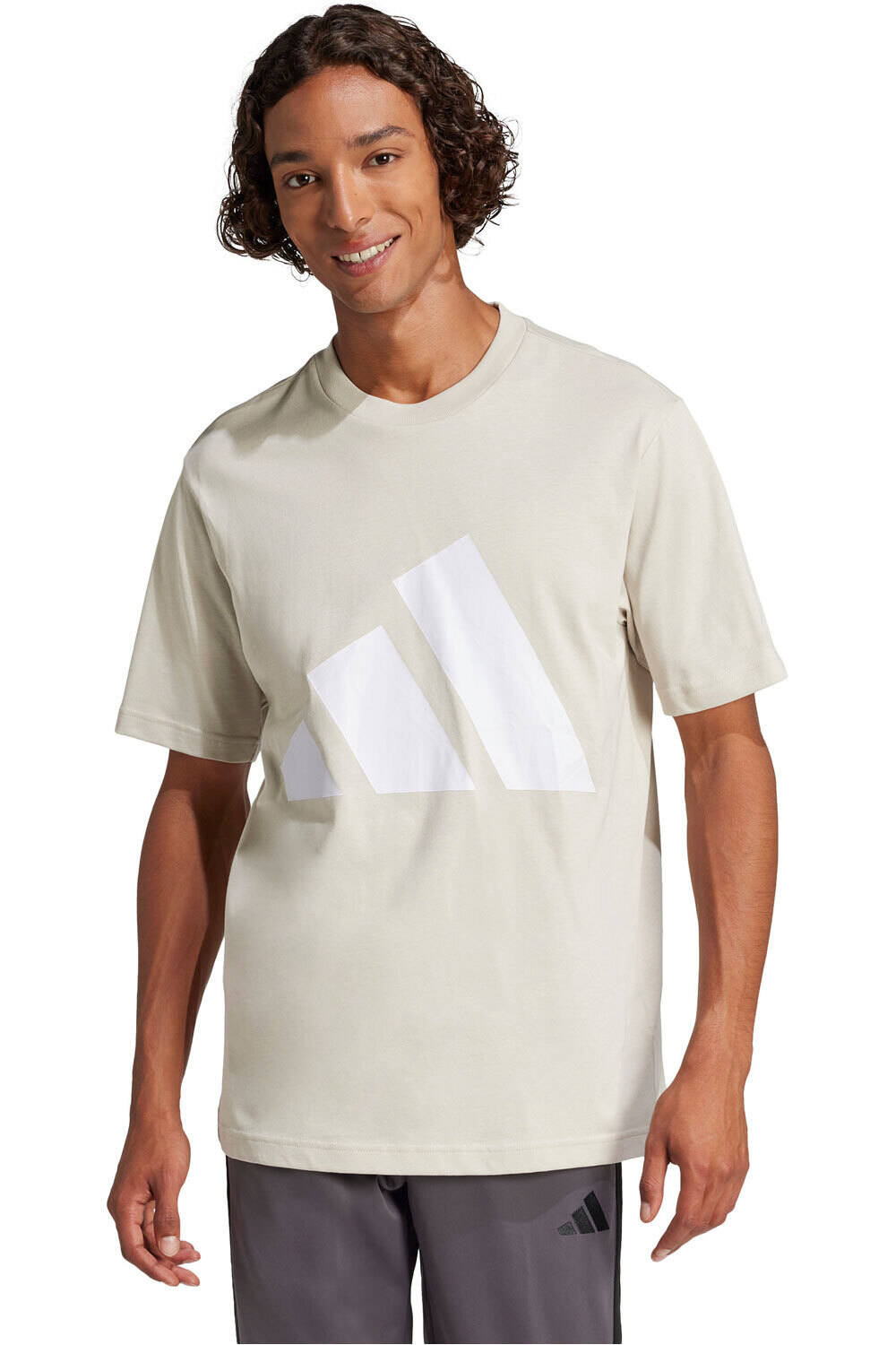 Essentials big logo camiseta manga corta hombre Azul (M)