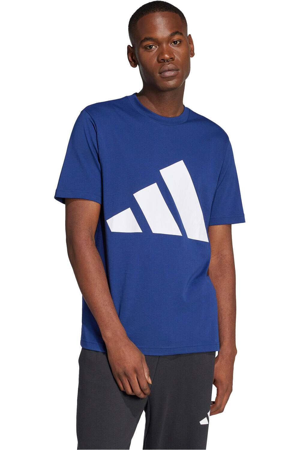 Essentials big logo camiseta manga corta hombre Azul (S)