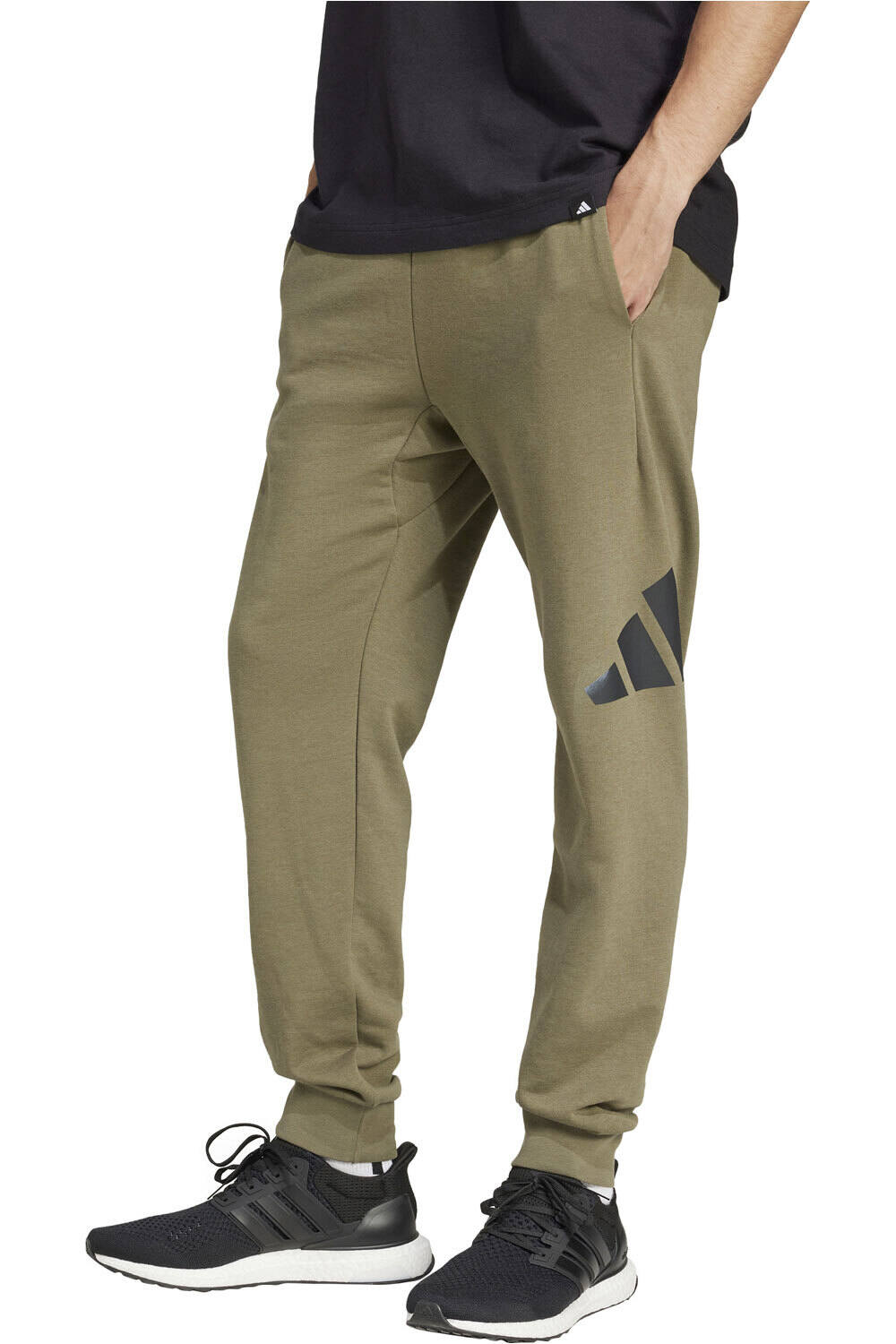Essentials big logo pantalón hombre Verde (XS)