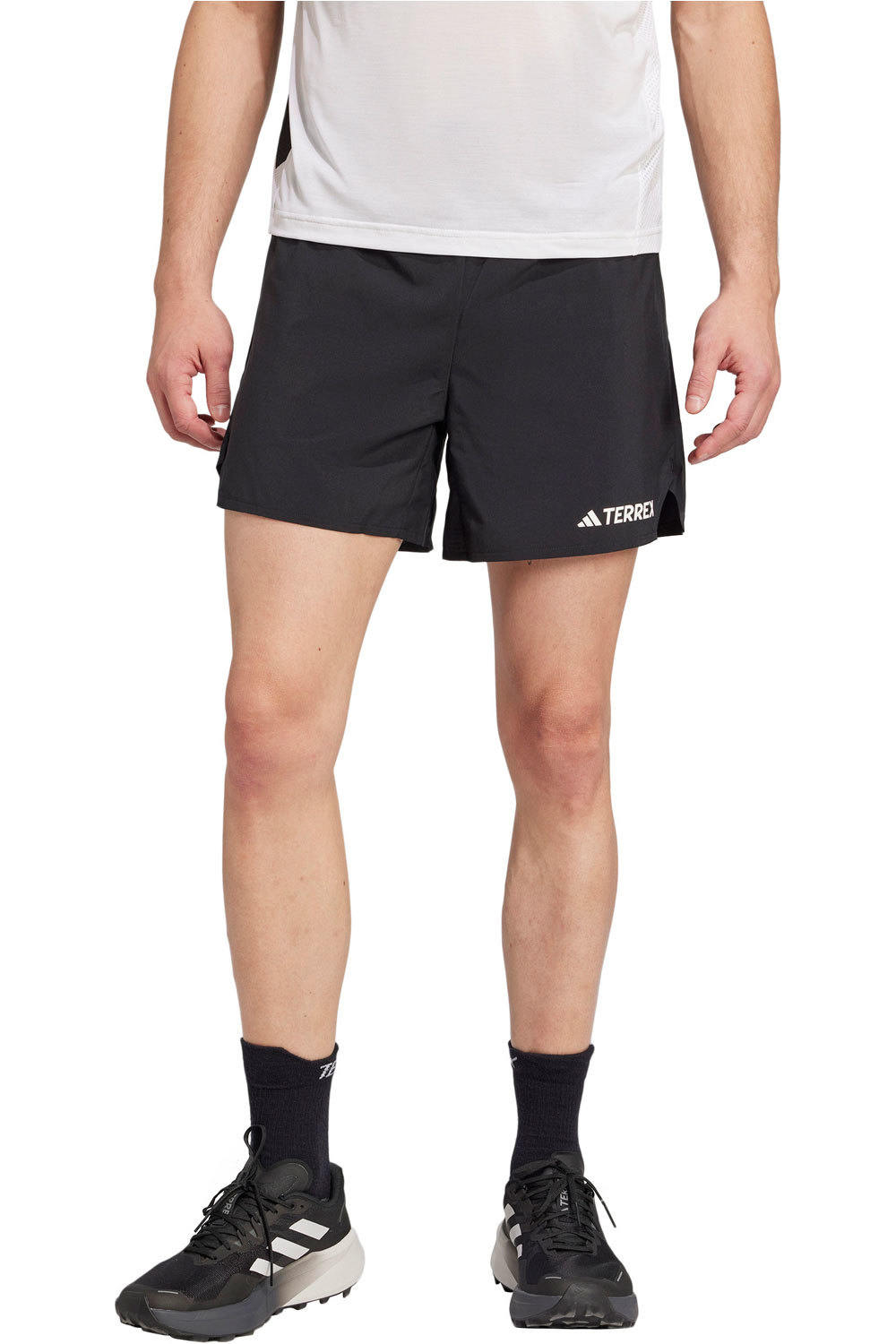 Xperior pantalón running hombre Negro (XL)