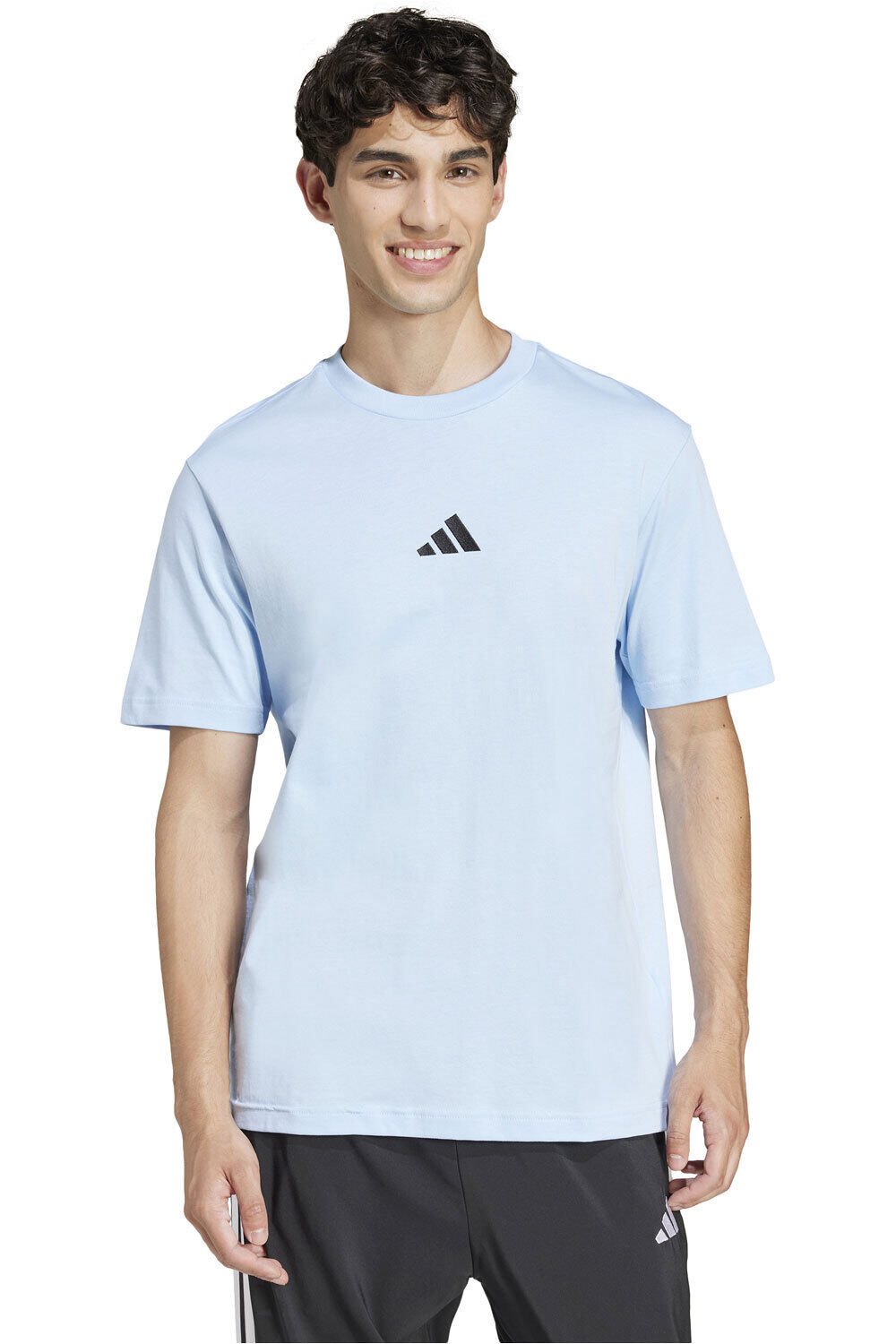 Adidas essentials small logo camiseta manga corta hombre