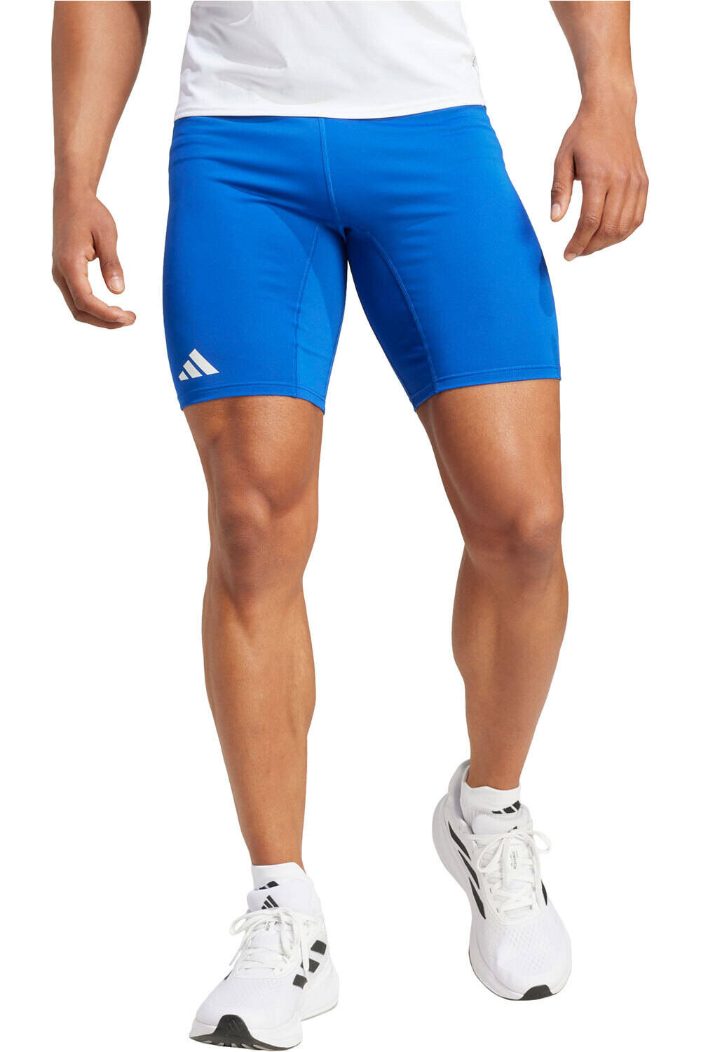 Adizero essentials malla corta running hombre Azul (XXL)