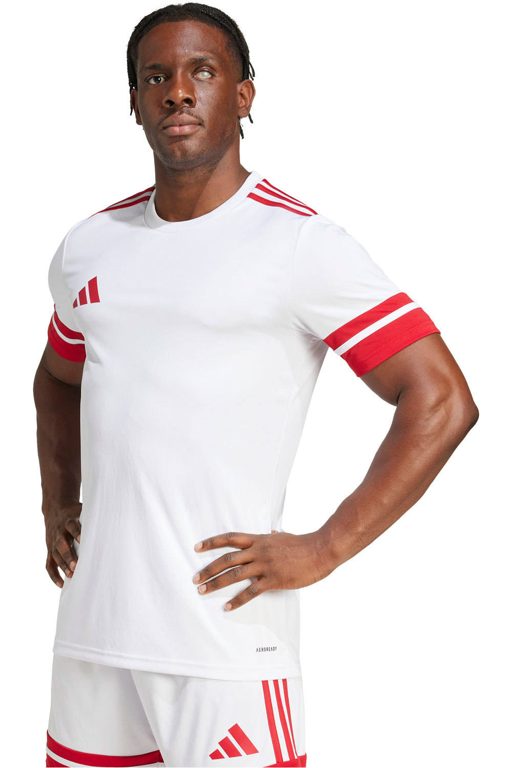 Squadra 25 camisetas fútbol manga corta Blanco (XL)