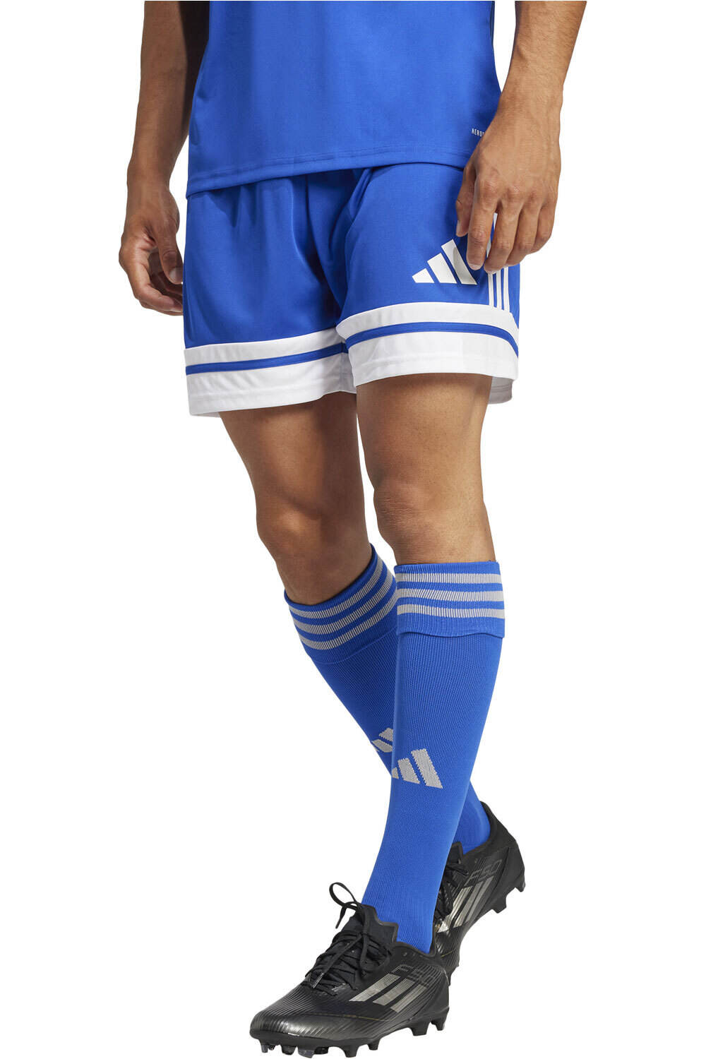Squadra25 pantalones cortos futbol Azul (L)