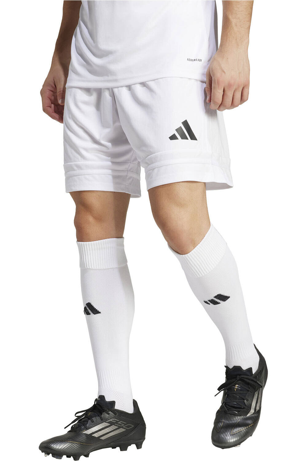 Squadra25 pantalones cortos futbol Blanco (XS)