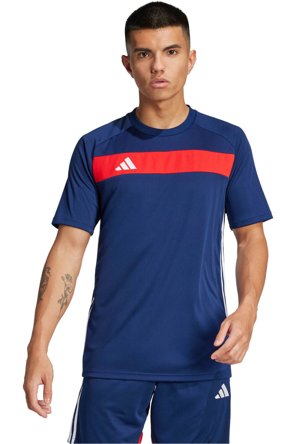 Tiro 25 essentials camisetas fútbol manga corta Marino (XXXL)