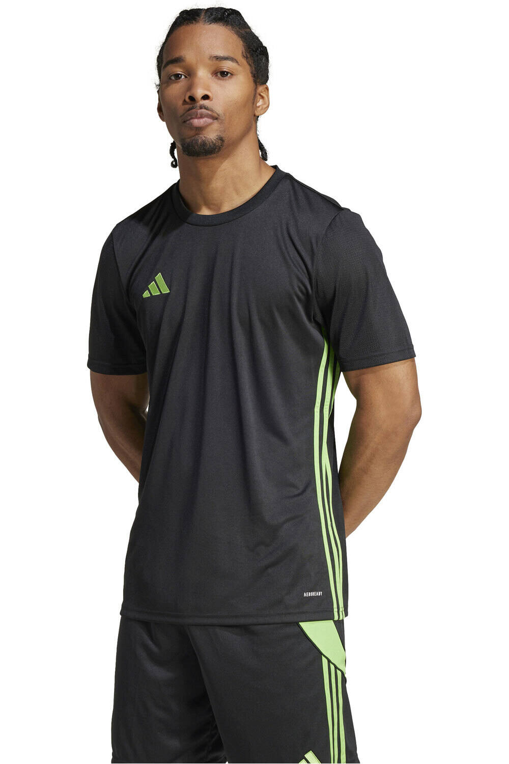 Tabela 23 camisetas fútbol manga corta Negro (XXL)