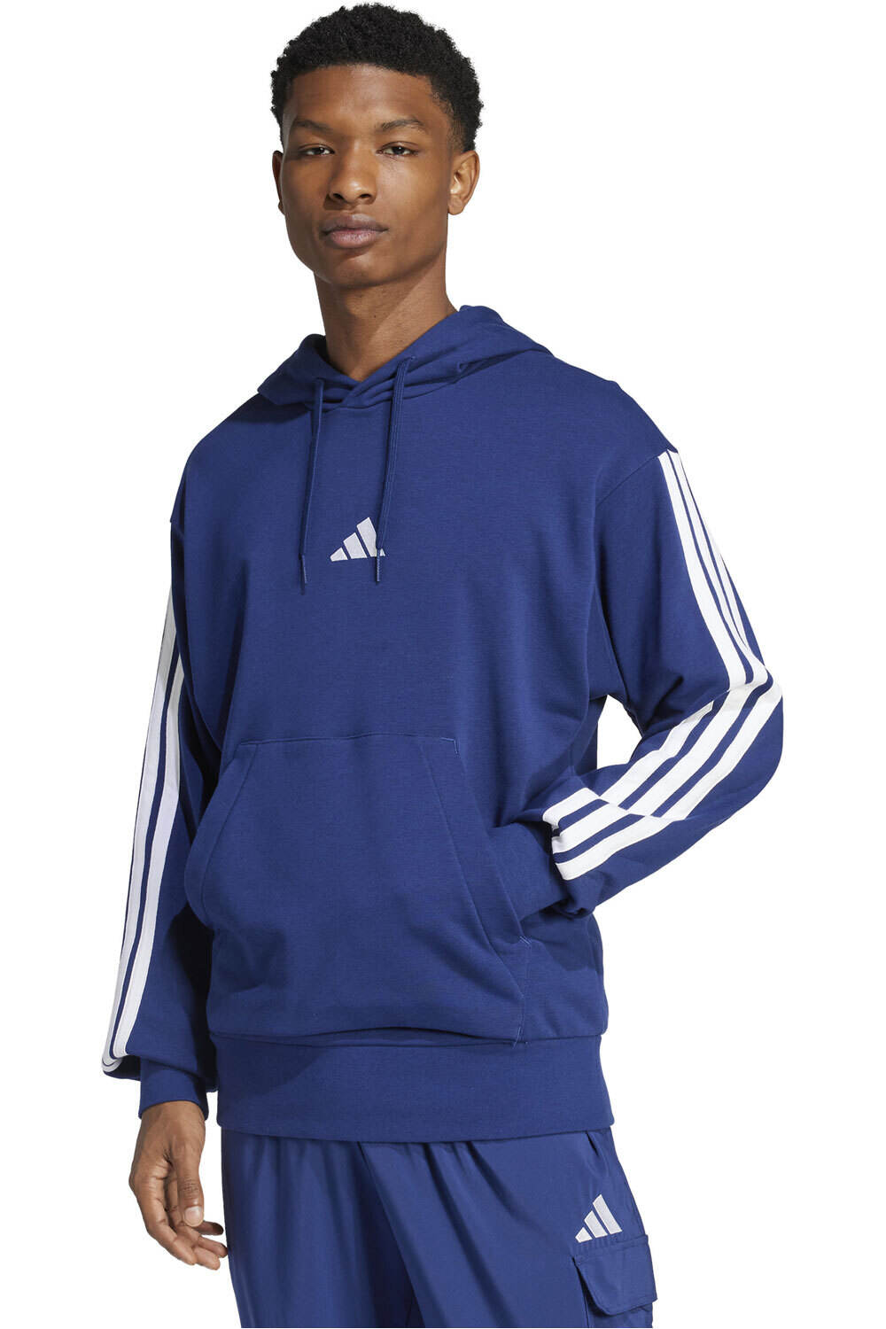Adidas essentials 3 stripes sudadera hombre