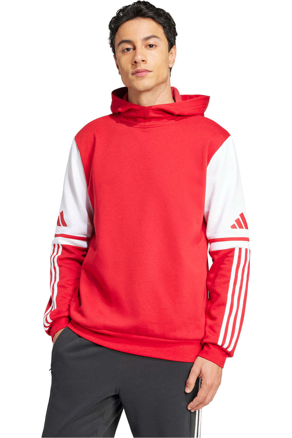 Squadra25 sweat hoody sudadera hombre Rojo (XS)