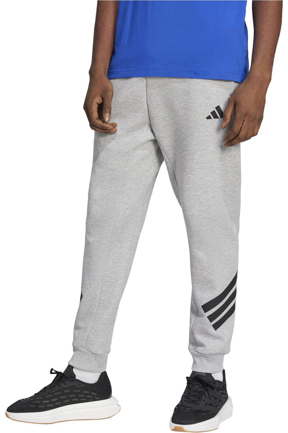 Future icons 3 stripes pantalón hombre Gris (XL)