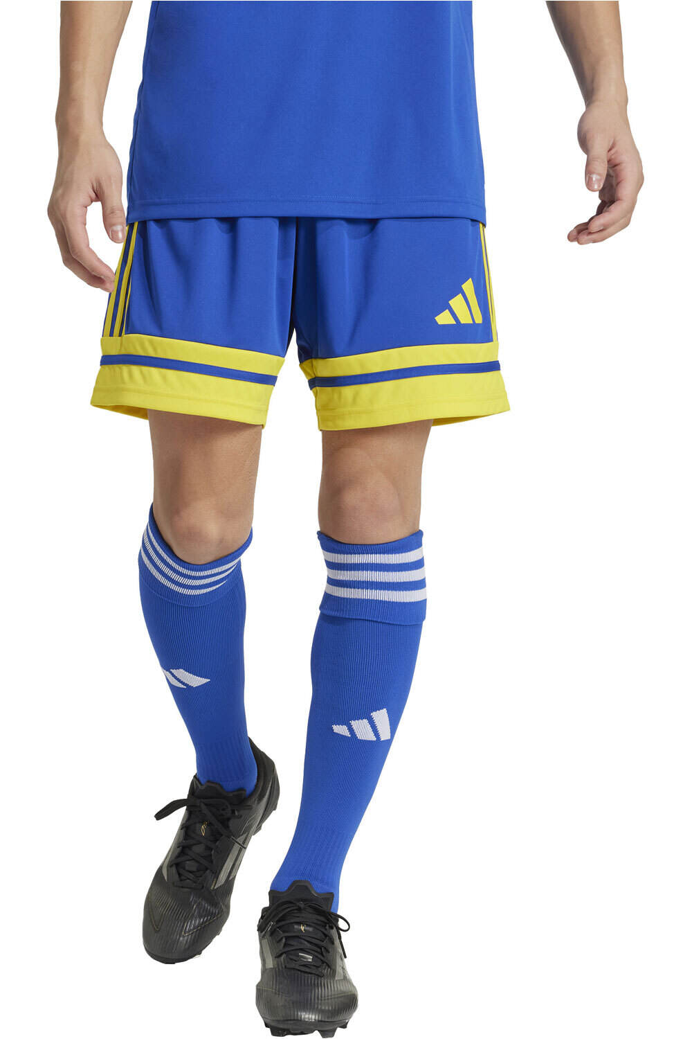 Squadra25 pantalones cortos futbol Azul (S)
