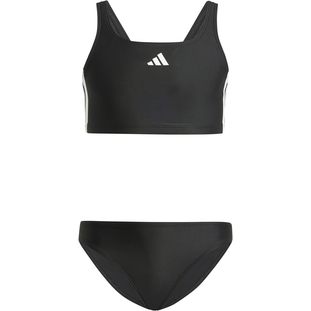 Adidas 3-stripes v-back bikini natación niña