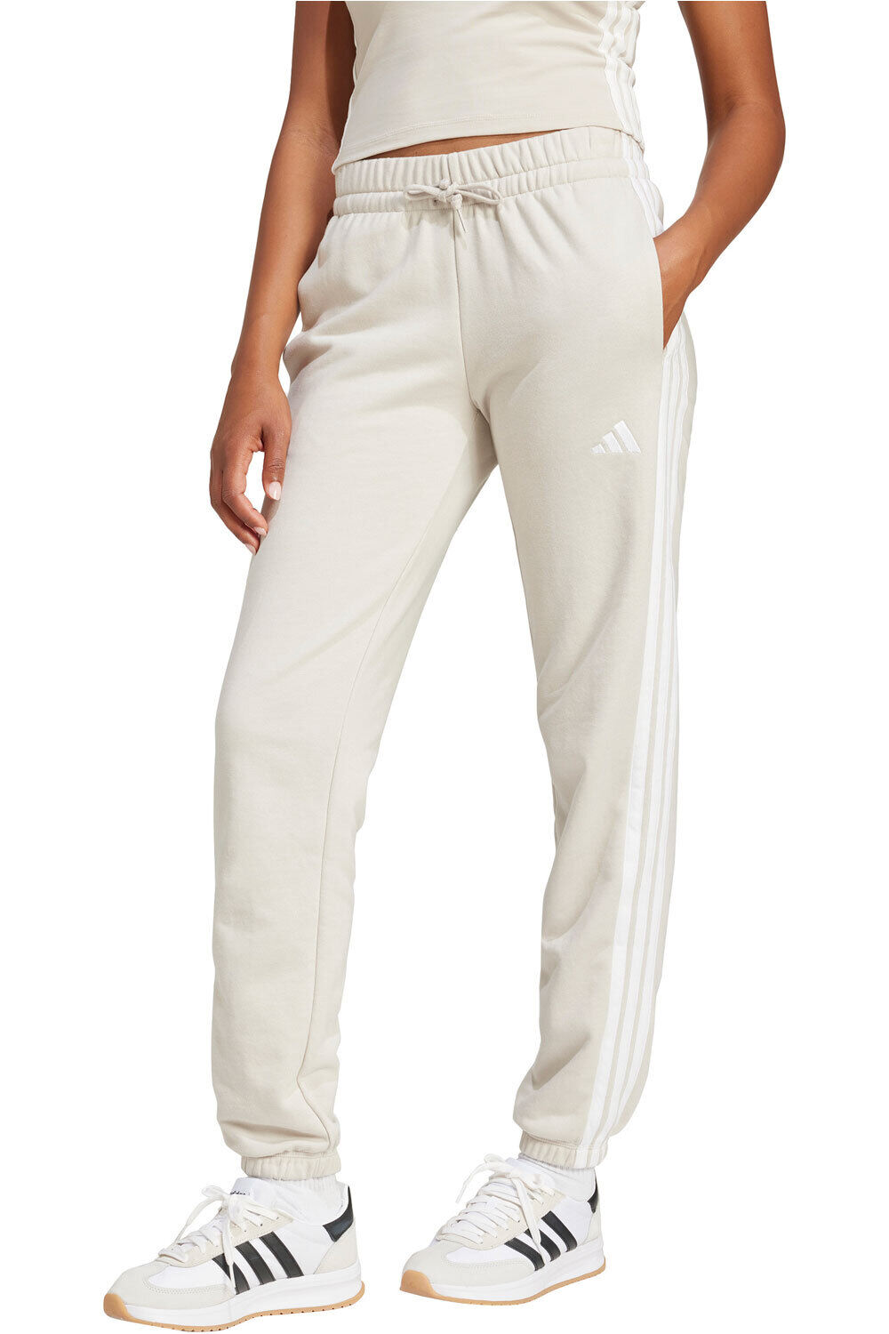 Stripes pantalón mujer Beige (S)
