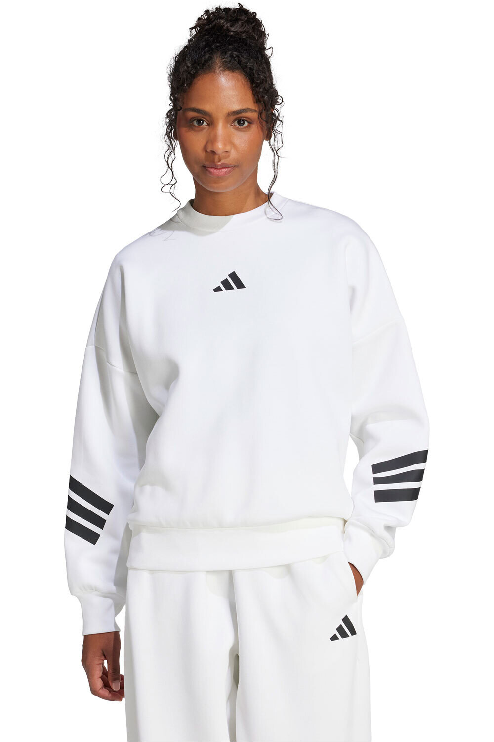 Adidas future icons 3 stripes sudadera mujer