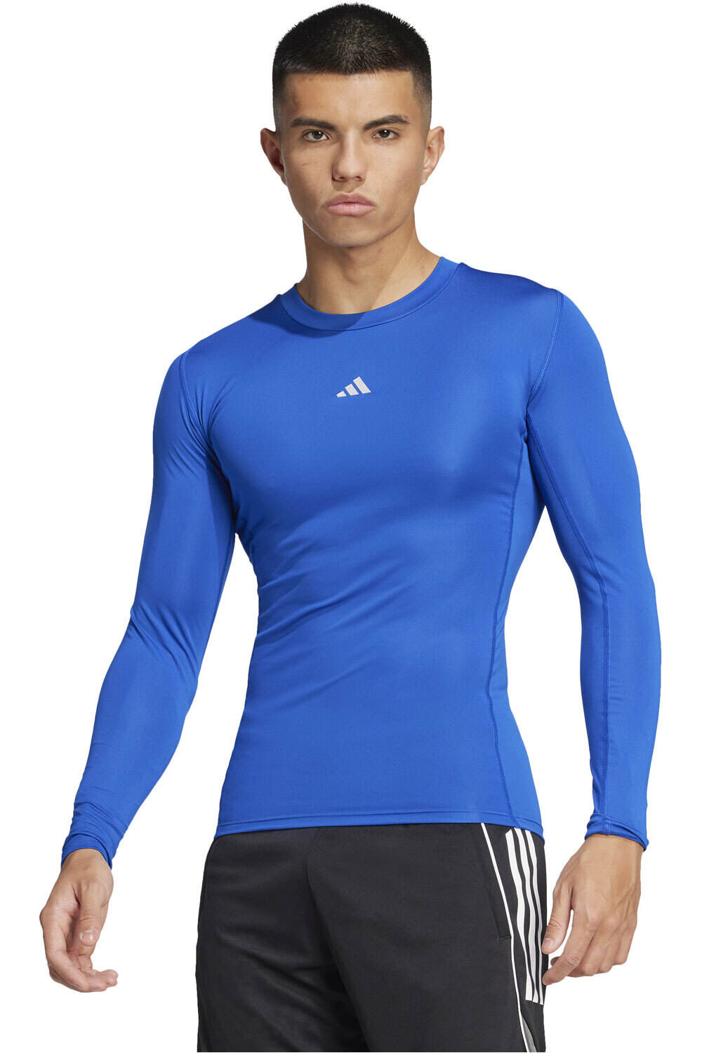 Techfit camisetas fútbol manga larga Azul (XXS)