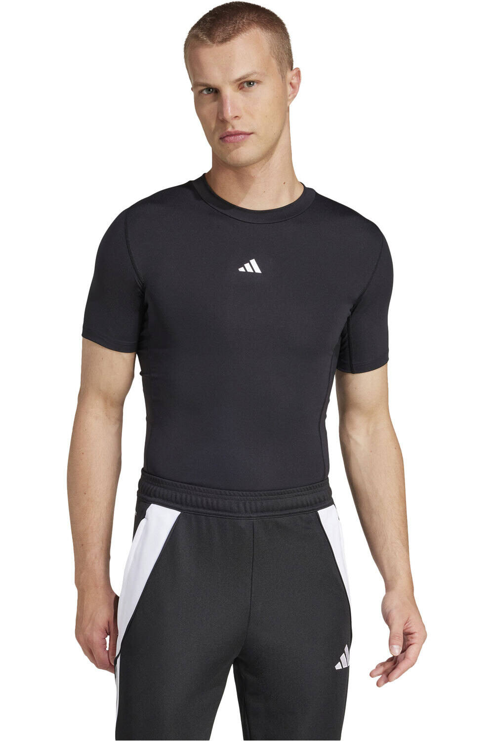 Techfit camisetas fútbol manga corta Negro (XS)