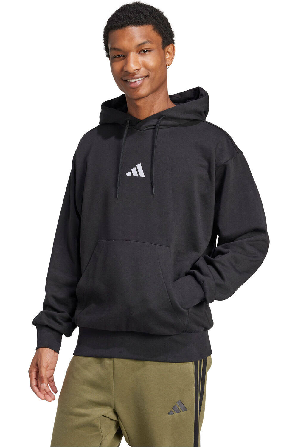 Adidas essentials feelcozy sudadera hombre