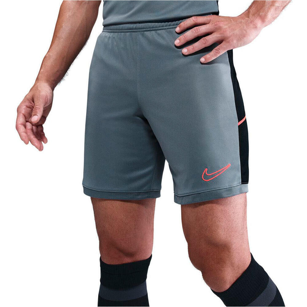 Dri-fit academy pantalones cortos futbol Gris (XL)