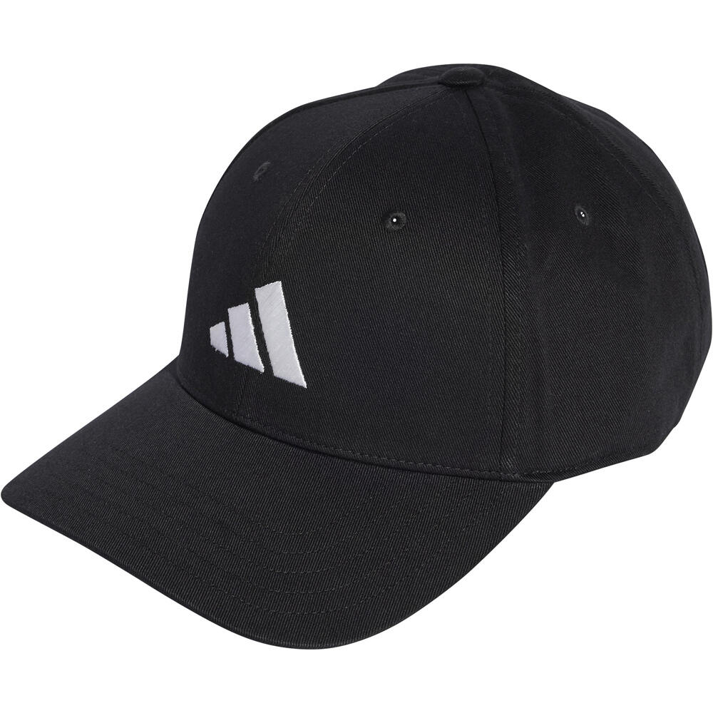 Baseball new logo visera lona Negro (OSFM)