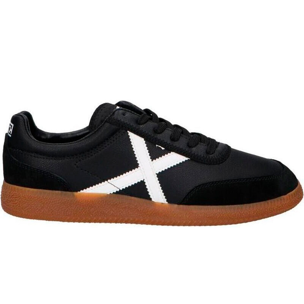 Rumba 01 zapatilla moda hombre Negro (43)