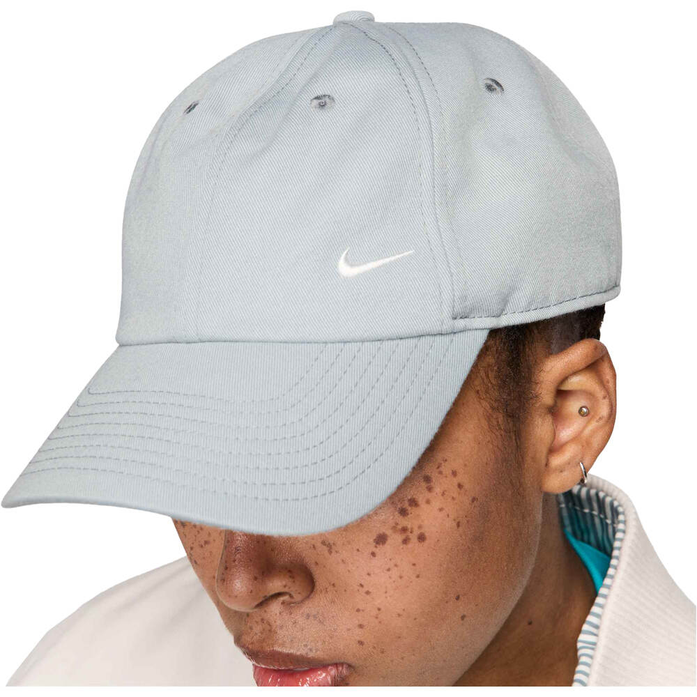 Nike club visera lona Gris (S/M)