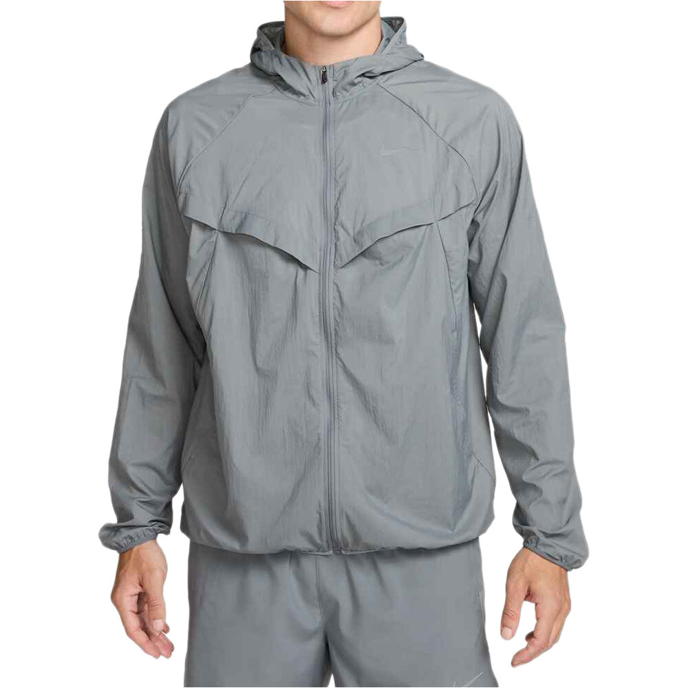 Dri-fit stride repel uv CHAQUETA RUNNING HOMBRE Gris (L)