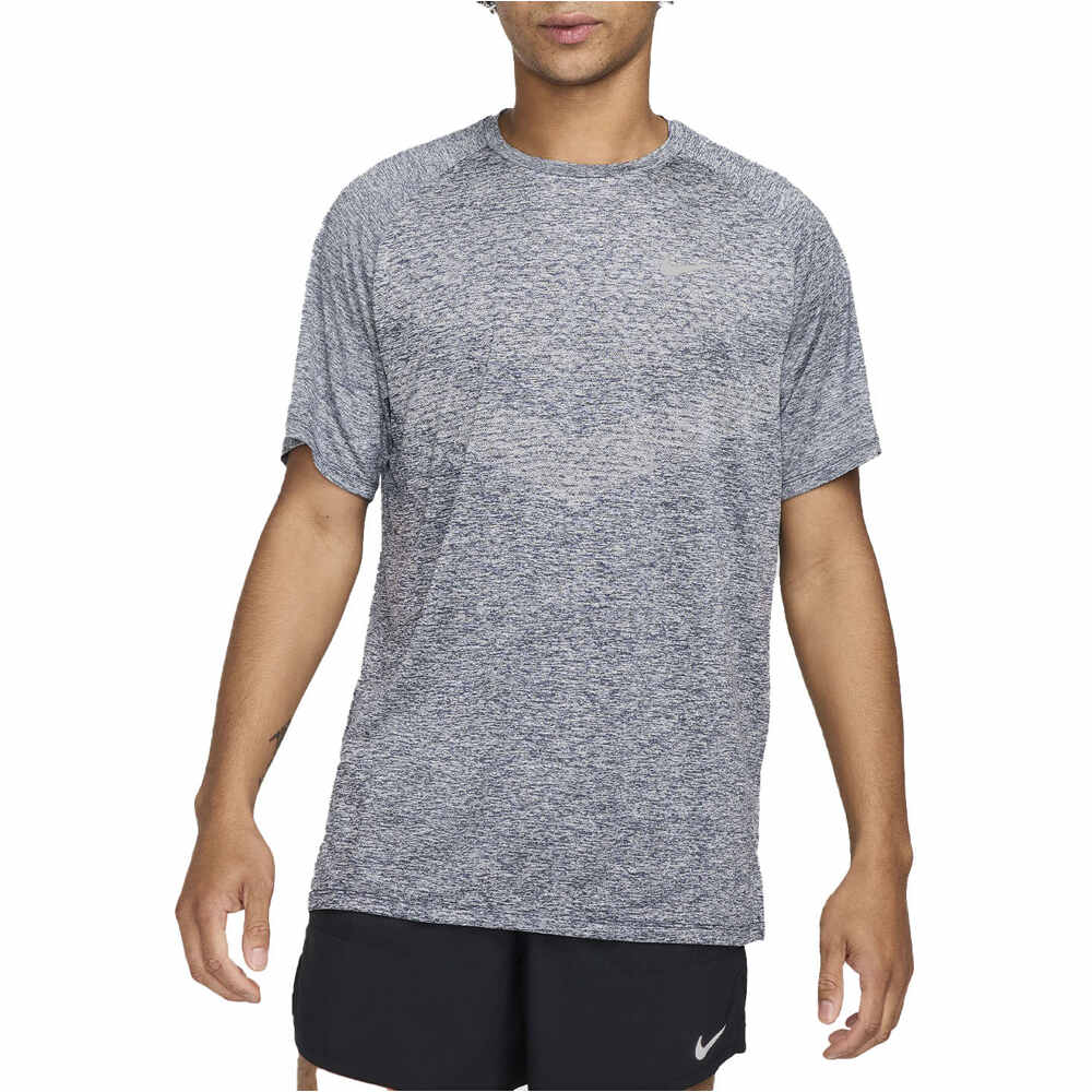 Dri-fit stride camiseta técnica manga corta hombre Azul (S)