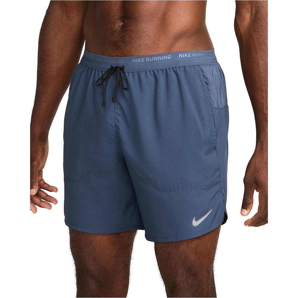 Dri-fit stride pantaloneta técnica hombre Azul (S)