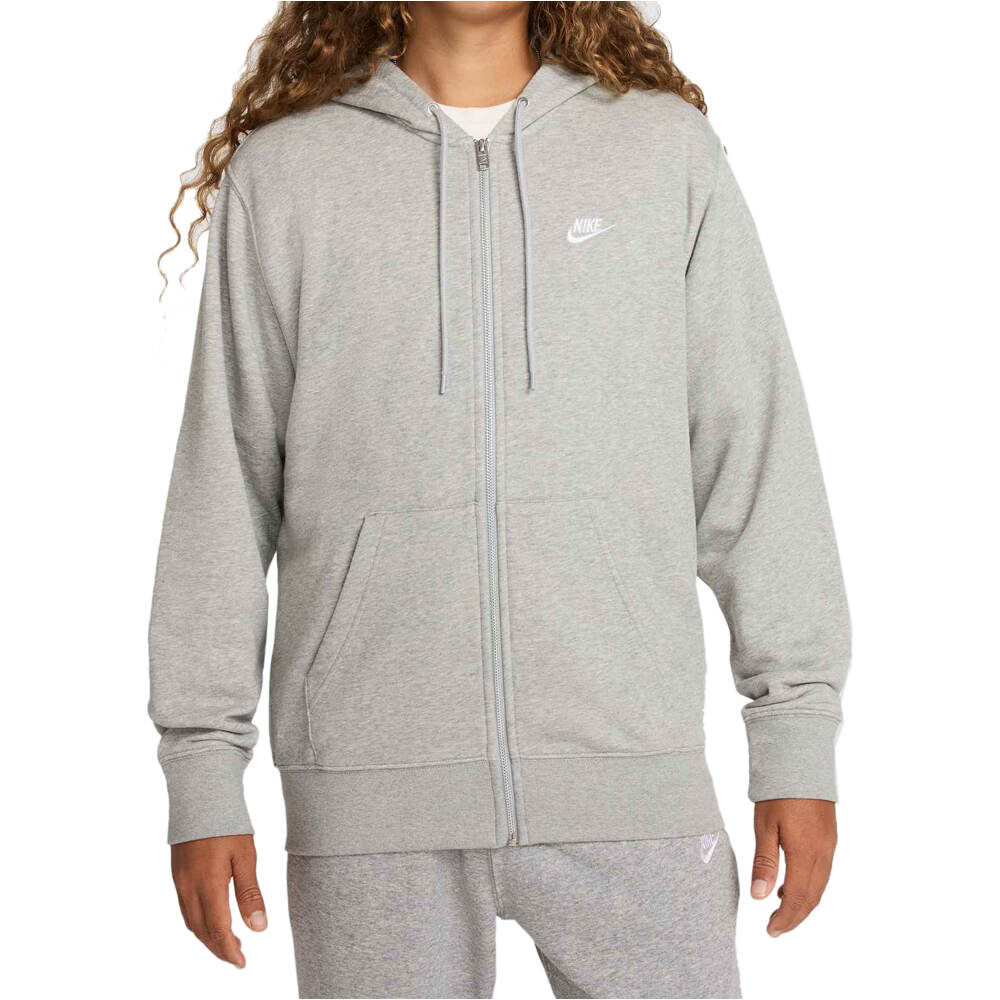 Nike club sudadera hombre Gris (S)