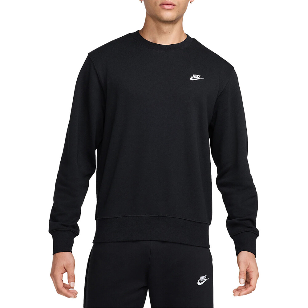 Dri-fit club sudadera hombre Negro (S)