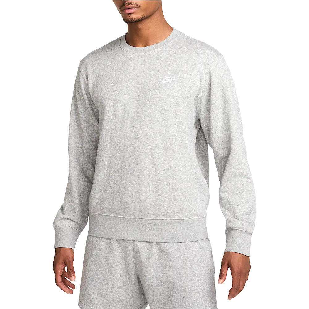 Nike club sudadera hombre Gris (L)