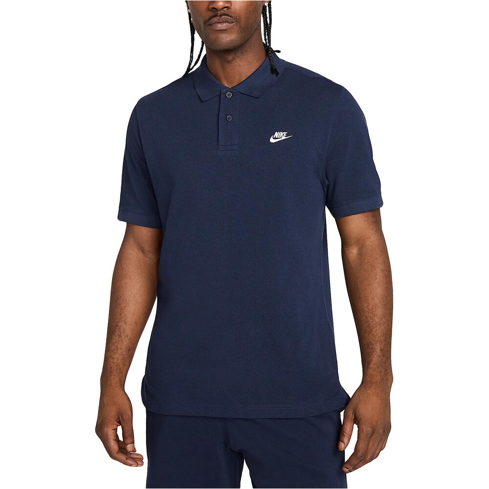 Club polo polo manga corta hombre Marino (XL)
