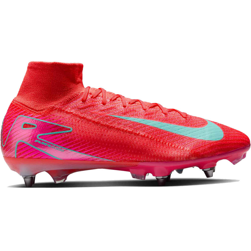 Mercurial superfly 10 elite sg-pro botas de futbol cesped natural Naranja (38)