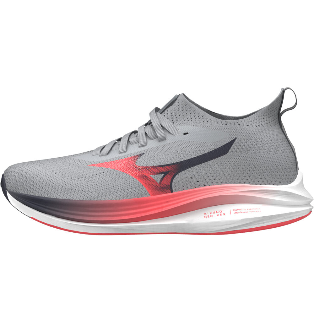 Neo zen zapatilla running hombre Gris (44,5)