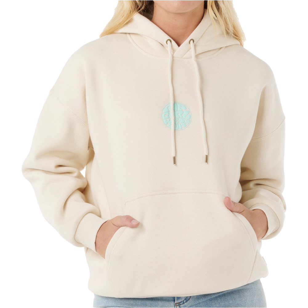 Icons of surf heritage sudadera mujer Beige (M)