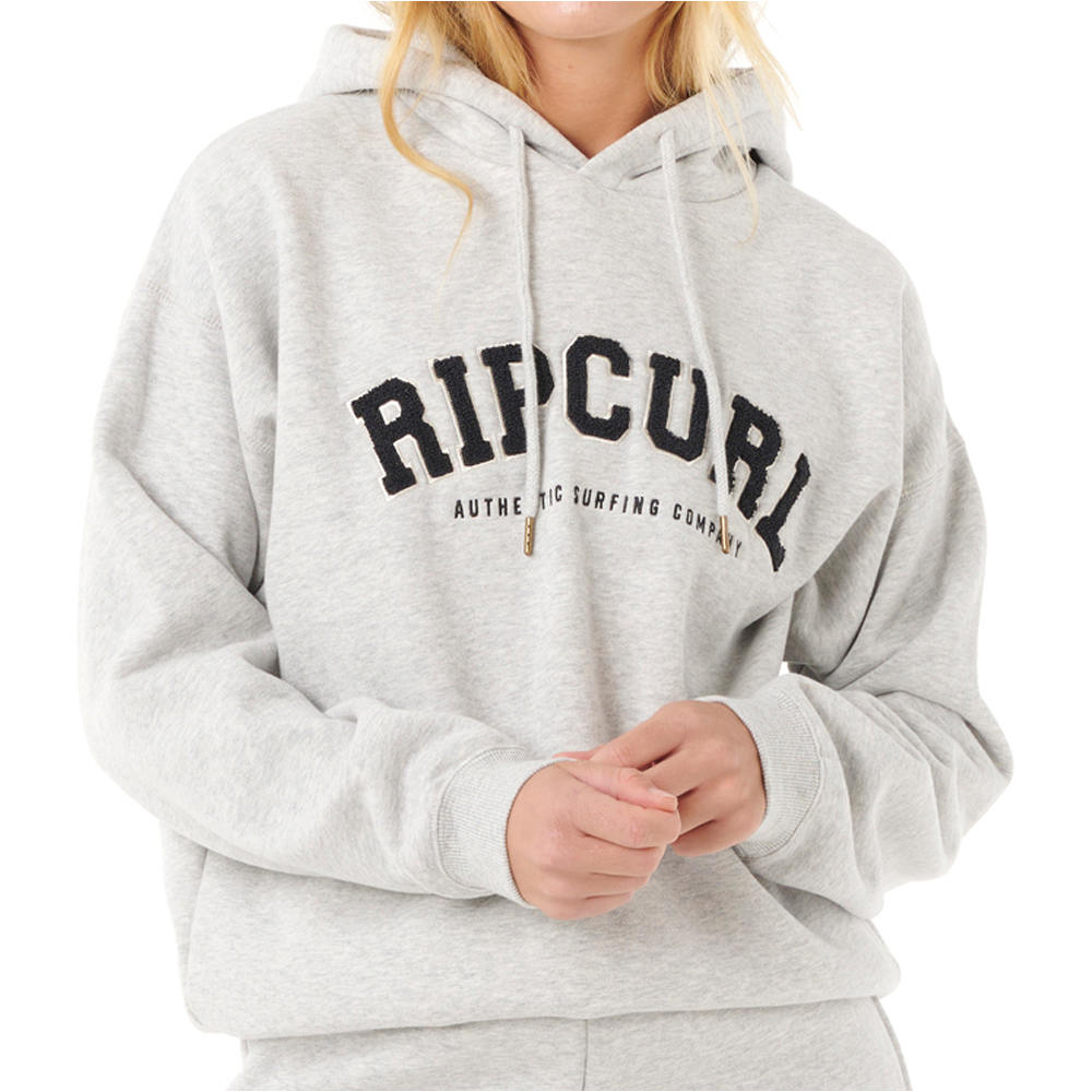 Varsity sudadera mujer Gris (S)