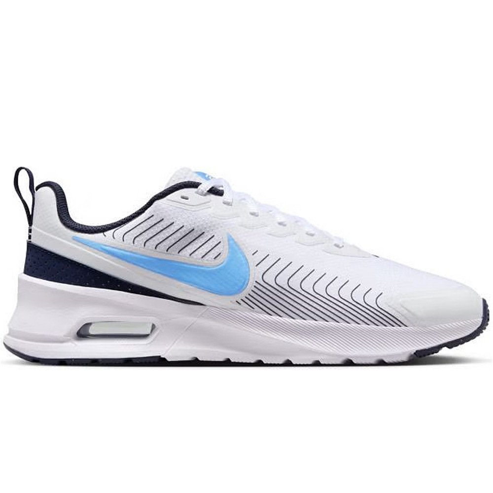 Air max nuaxis zapatilla moda hombre Blanco (47,5)