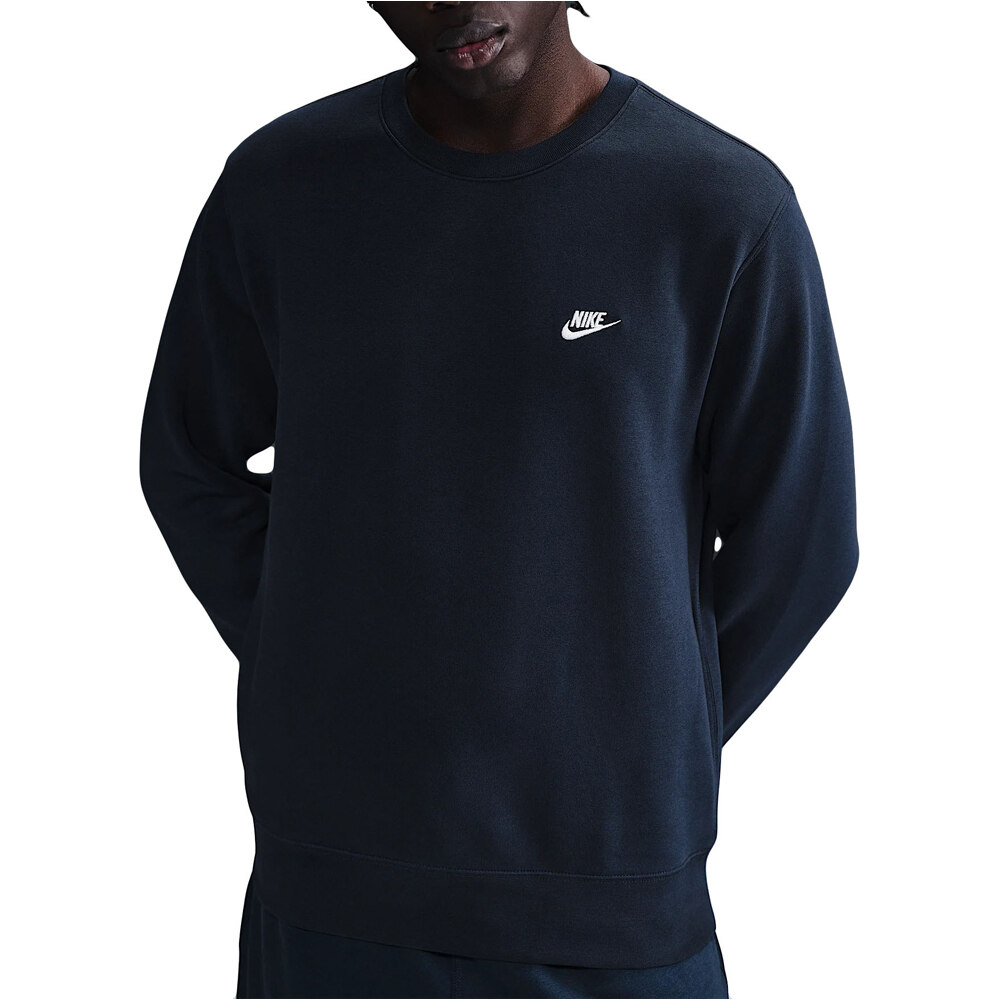 Nike club sudadera hombre Gris (S)