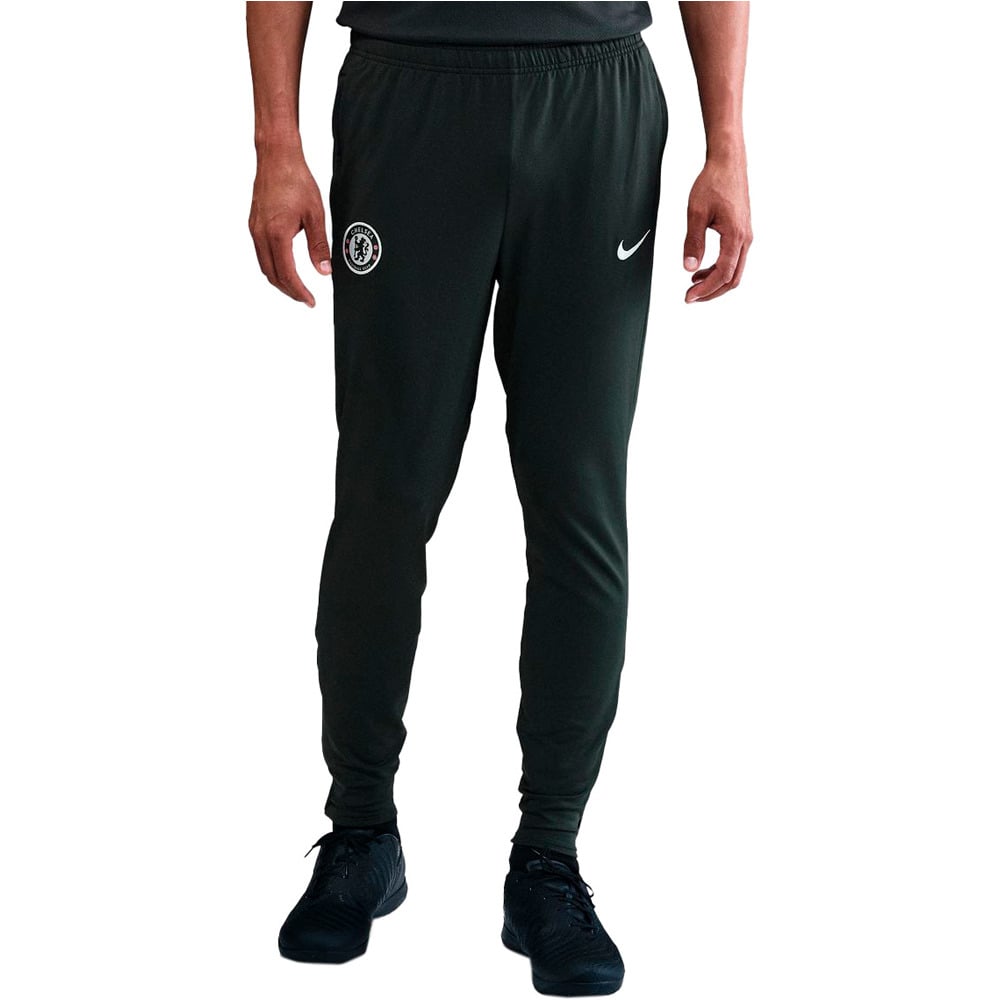 Chelsea 25/26 entrenamiento pantalones futbol Verde (M)