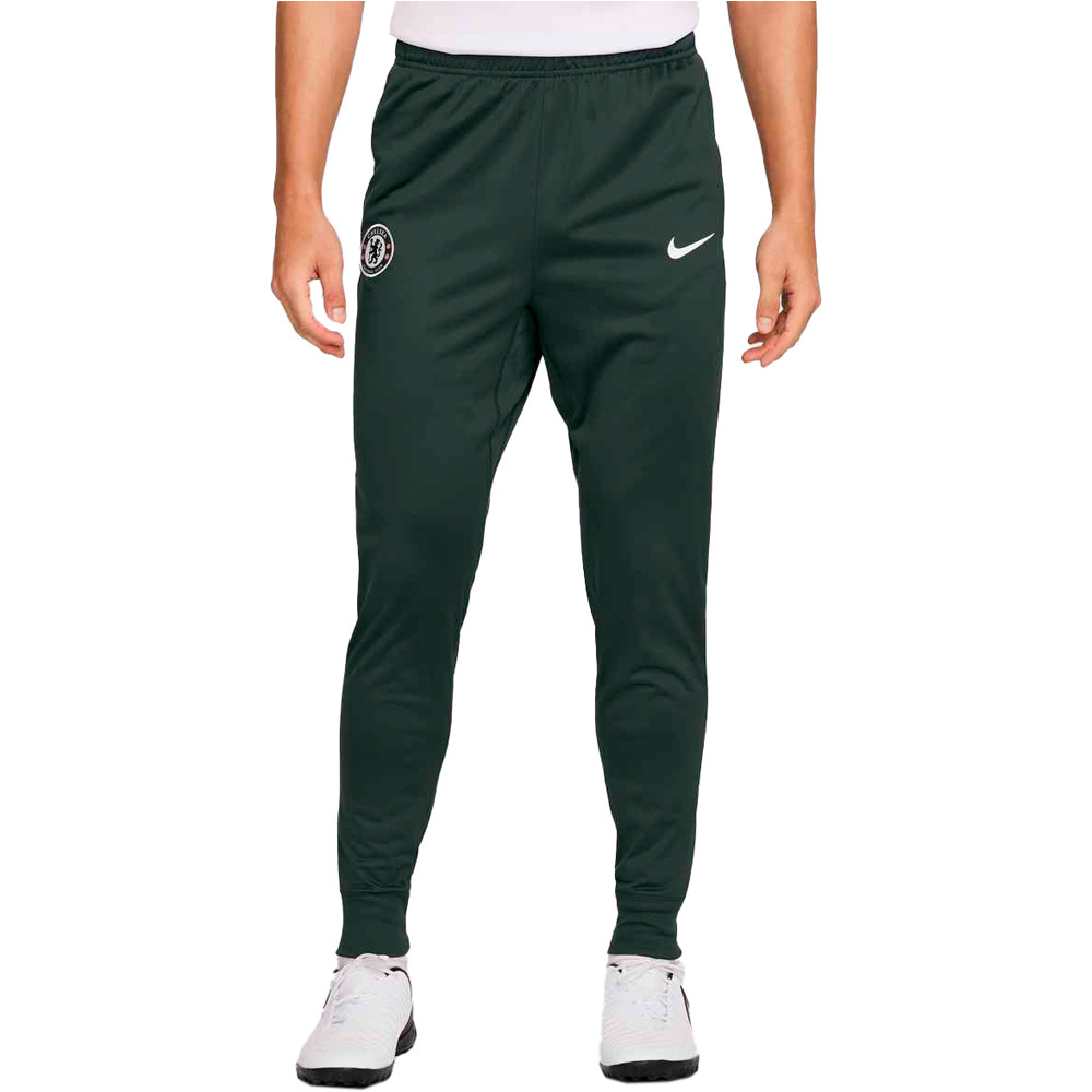Chelsea 25/26 entrenamiento pantalones futbol Verde (M)