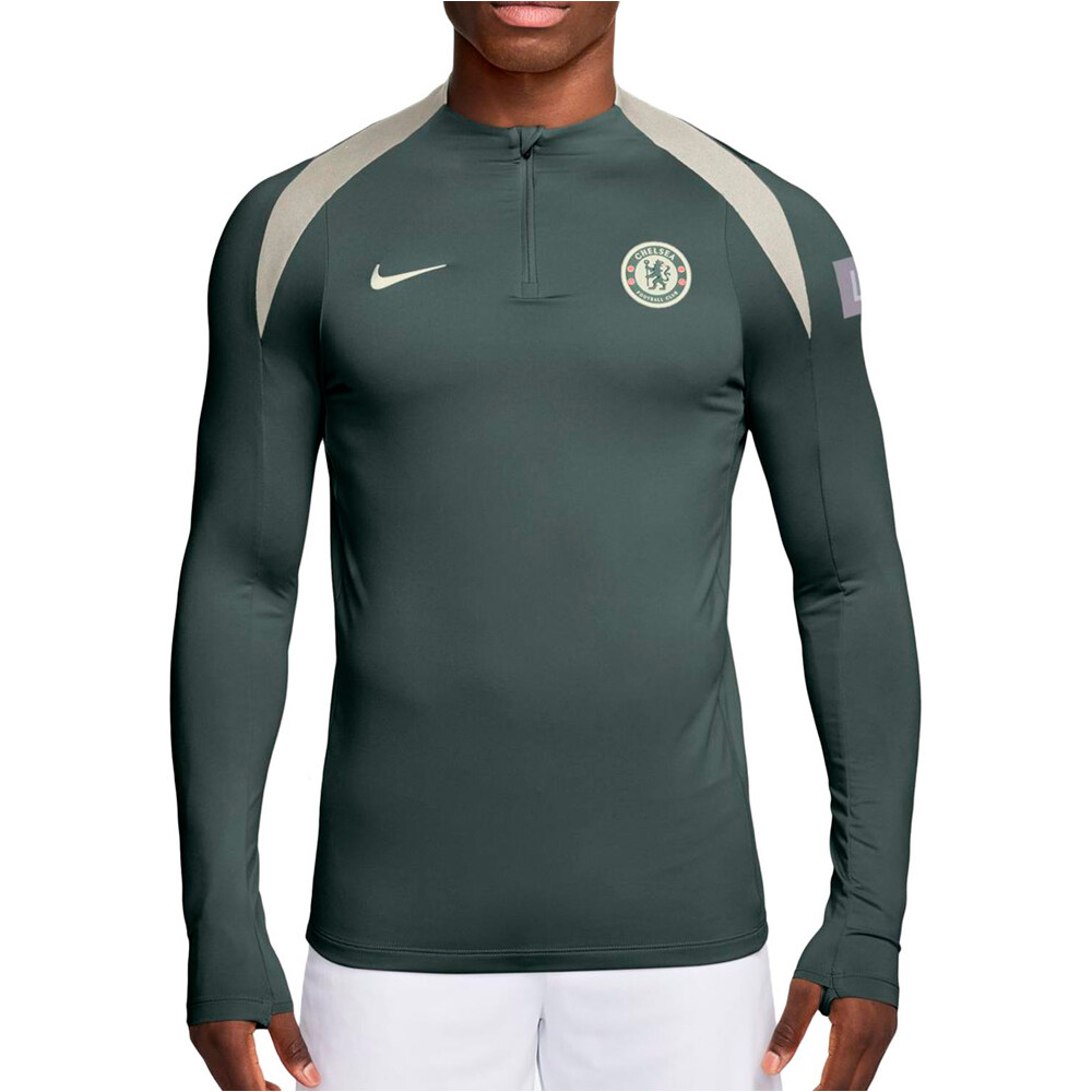Chelsea 25/26 entrenamiento camiseta de fútbol oficiales Verde (XL)