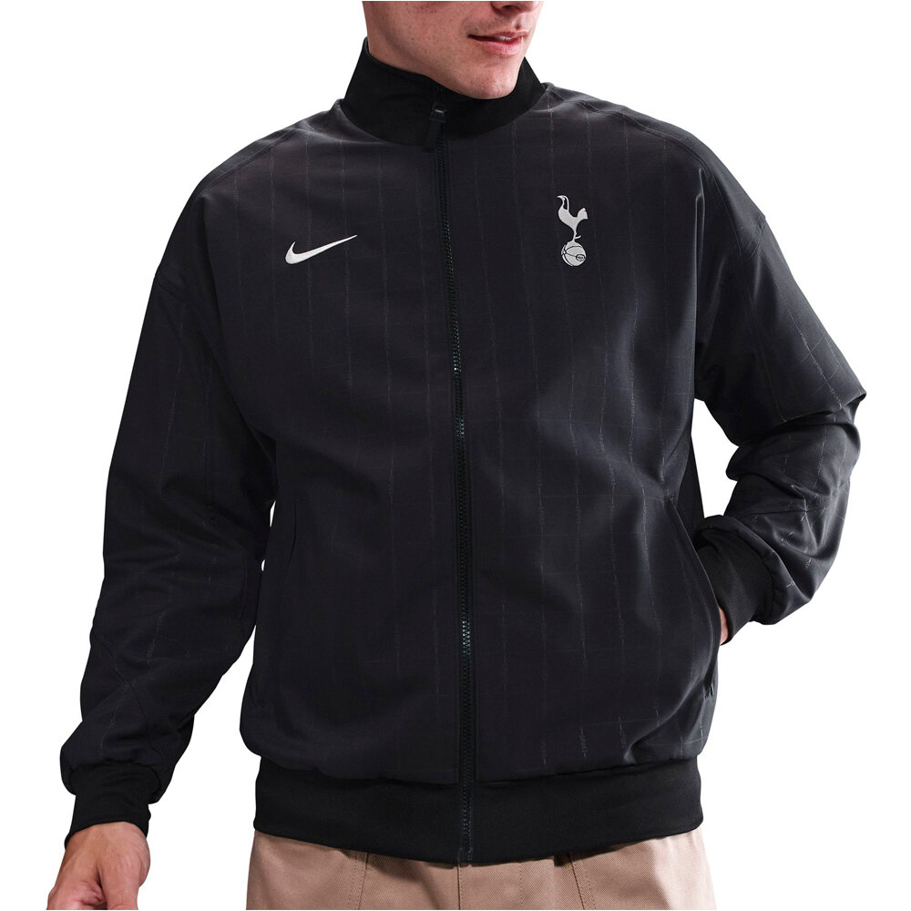 Tottenham 25/26 prematch chubasqueros y chaquetones entrenamiento fĂștbol Negro (S)