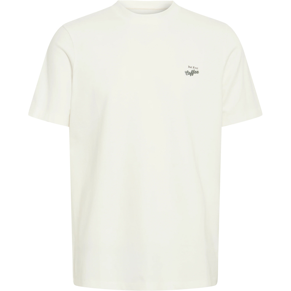 Tee back camiseta manga corta hombre Blanco (L)