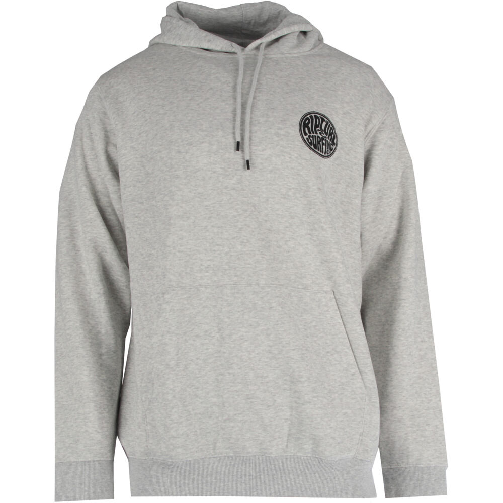 Round flag sudadera hombre Gris (S)