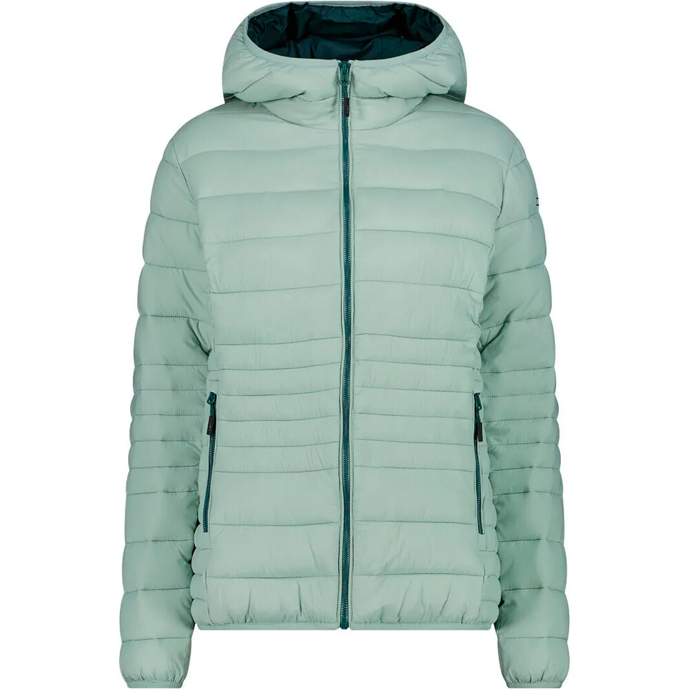 Woman jacket fix hood chaqueta outdoor mujer Verde (36)